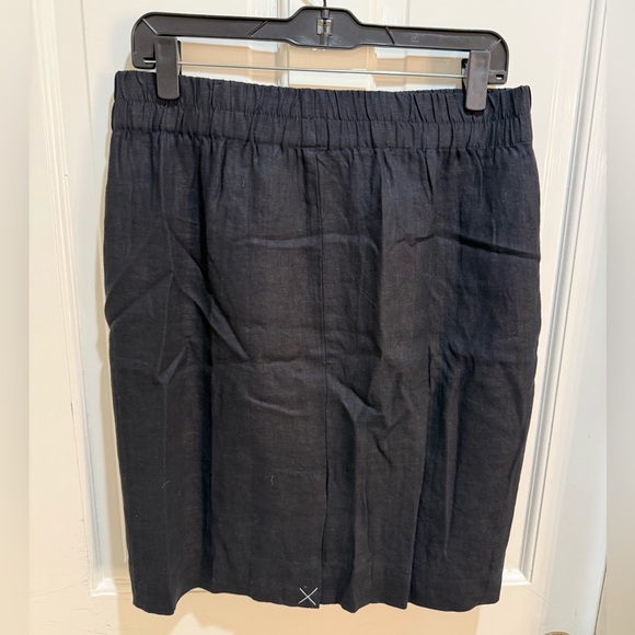 J. Crew Black Linen Skirt - Picture 2 of 3